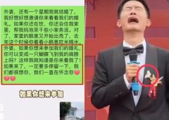 蝴蝶停在新郎胸口那一刻