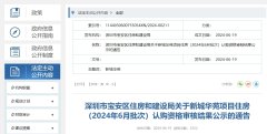 深圳新城華苑人才房6月常