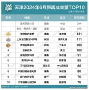 天津年中樓市成績出爐 這