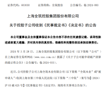 上海全筑木業破產清算 