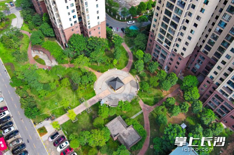 項目打造了開闊的休閑健身區域、獨具特色的庭院綠化和友好的公共休憩空間。