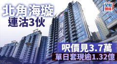 新盤連錄成交 北角海璇單