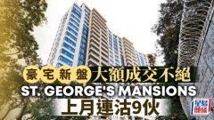 豪宅新盤大額成交不絕 供