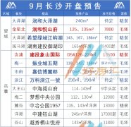沖刺金九！長沙剛需神盤