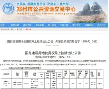 鄭州發布新型工業用地掛