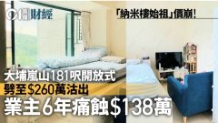 大埔嵐山開放式260萬沽、