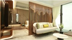 BLUE COAST II 兩房示位廳房墻
