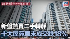 施政報告公布在即 新盤熱