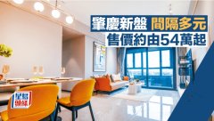肇慶新盤間隔多元 售價約