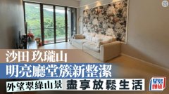 沙田玖瓏山 明亮廳堂簇新