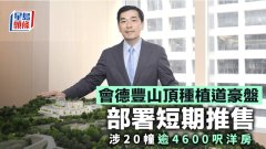 會德豐山頂種植道豪盤 部