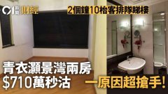 青衣灝景灣兩房710萬秒沽