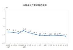 1-10月全國房地產市場基本