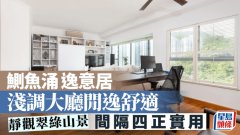 鲗魚涌逸意居 淺調大廳閑