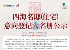 四海名邸新項目：370批客