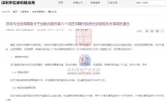 深圳保障性租賃住房新政