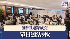 滙都II連錄成交 單日連沽