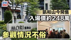 凱和山今開售 入場價約