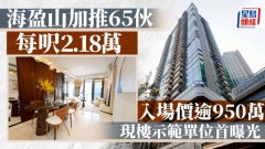 黃竹坑站海盈山減價逾2成