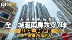 荃灣西半新盤兩房698萬沽